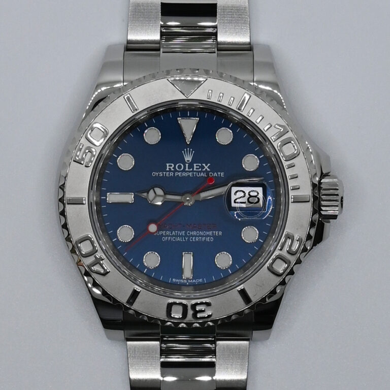 2 rolex yacht master azul 116622 9236