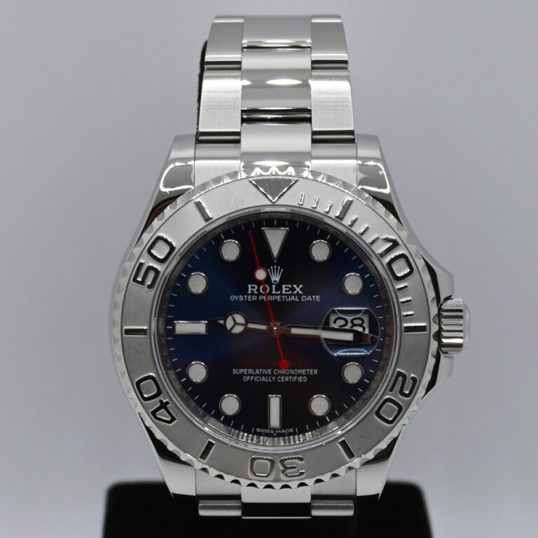 7 rolex yacht master azul 116622 9236