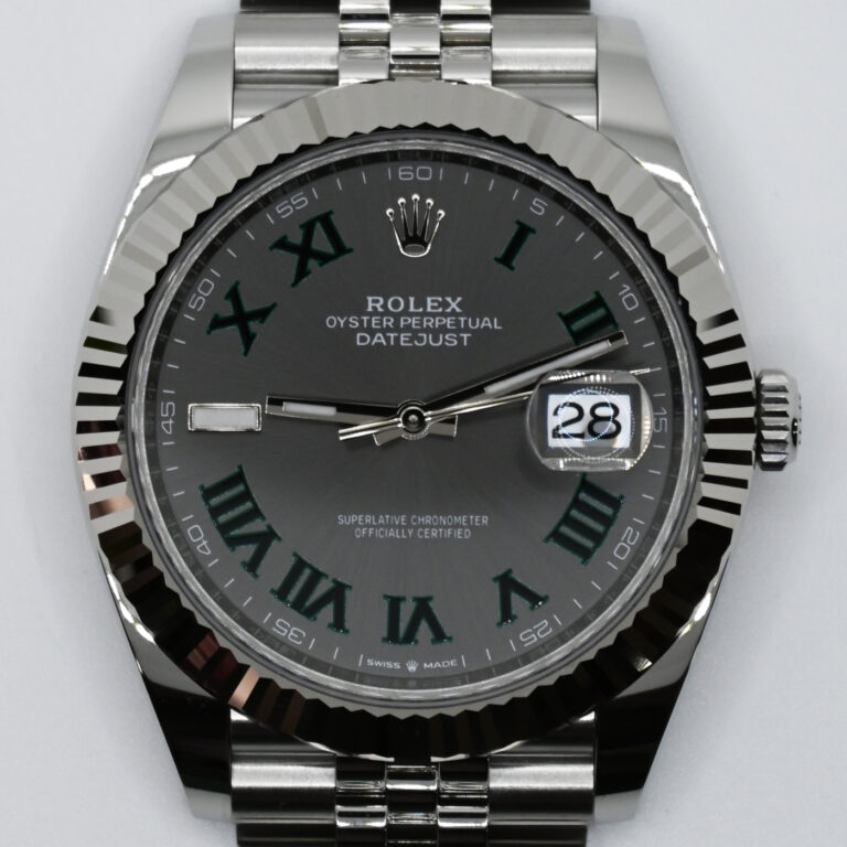 1 rolex datejust 41mm wimbledon 126334 9282