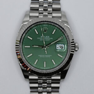 2 rolex datejust 41mm mint green 126334 9271_resultado