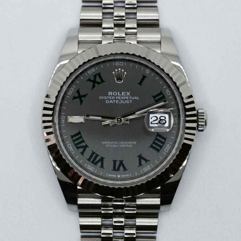 2 rolex datejust 41mm wimbledon 126334 9282