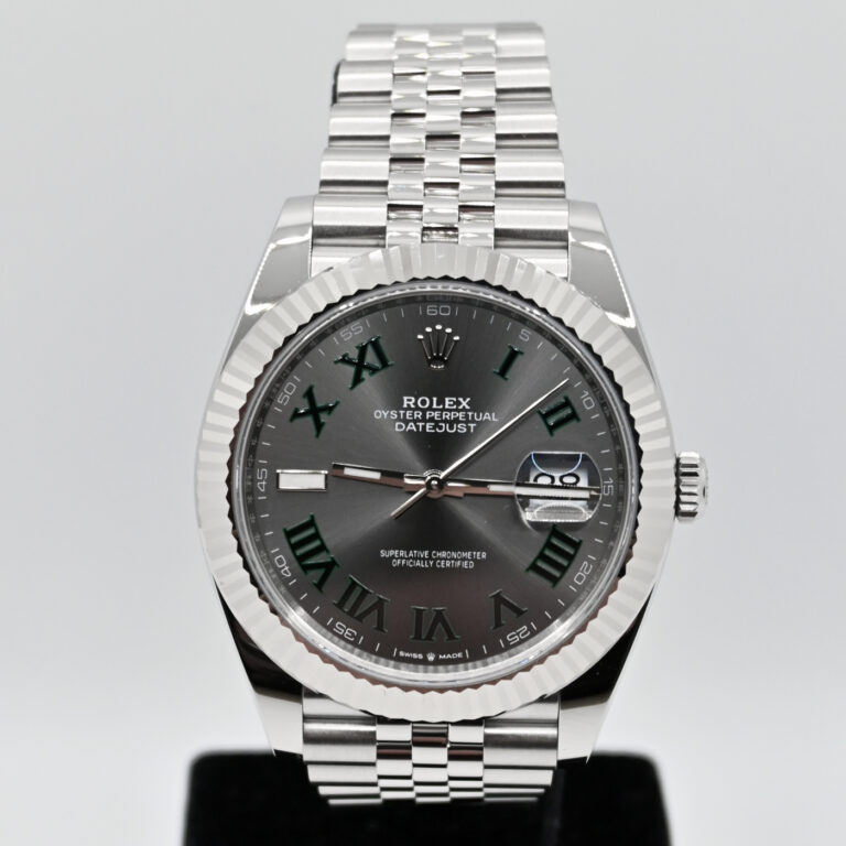 7 rolex datejust 41mm wimbledon 126334 9282