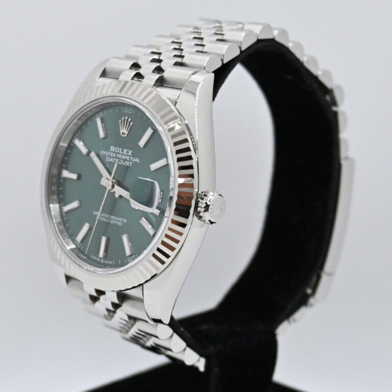 8 rolex datejust 41mm mint green 126334 9271_resultado