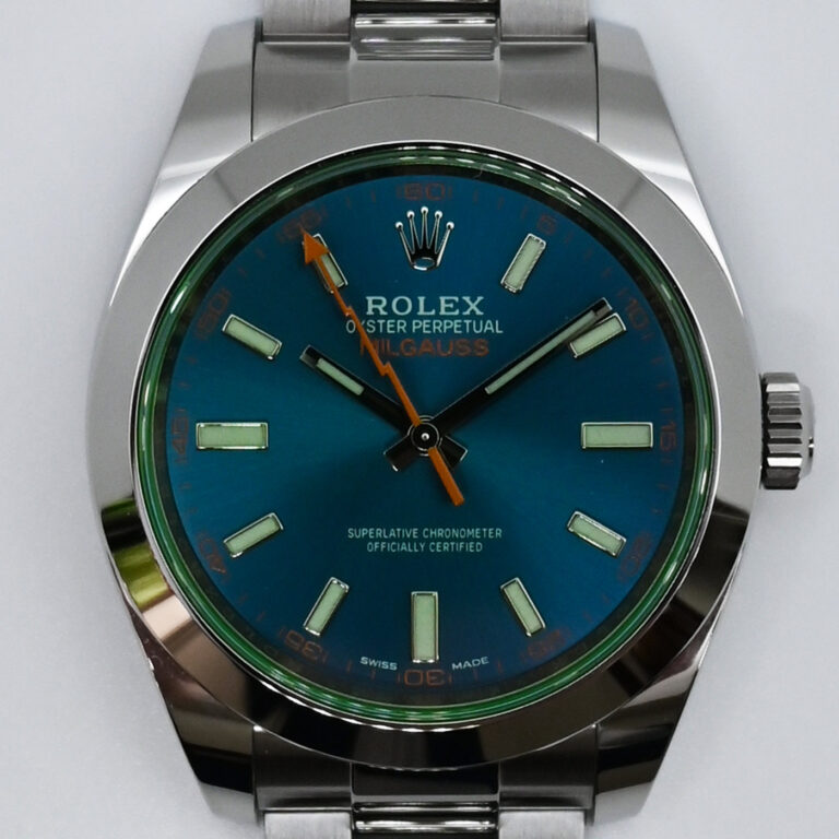 1 Rolex Milgauss blue 116400GV 9375_resultado