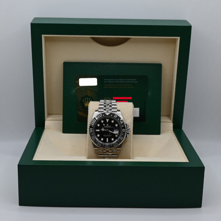 10 Rolex gmt bruce 126710GRNR 9214