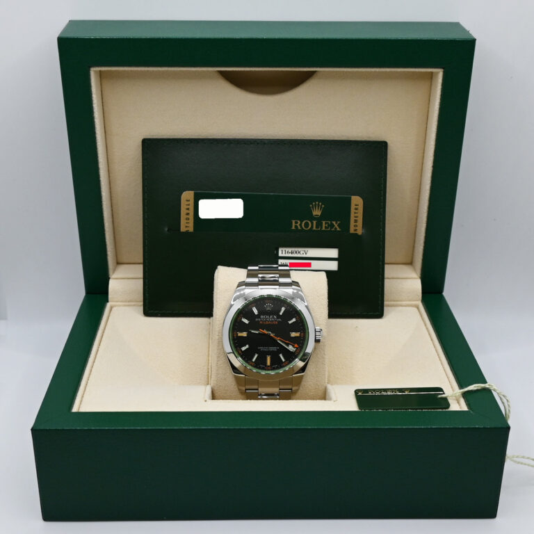 10 rolex milgauss green 116400gv 9352_resultado