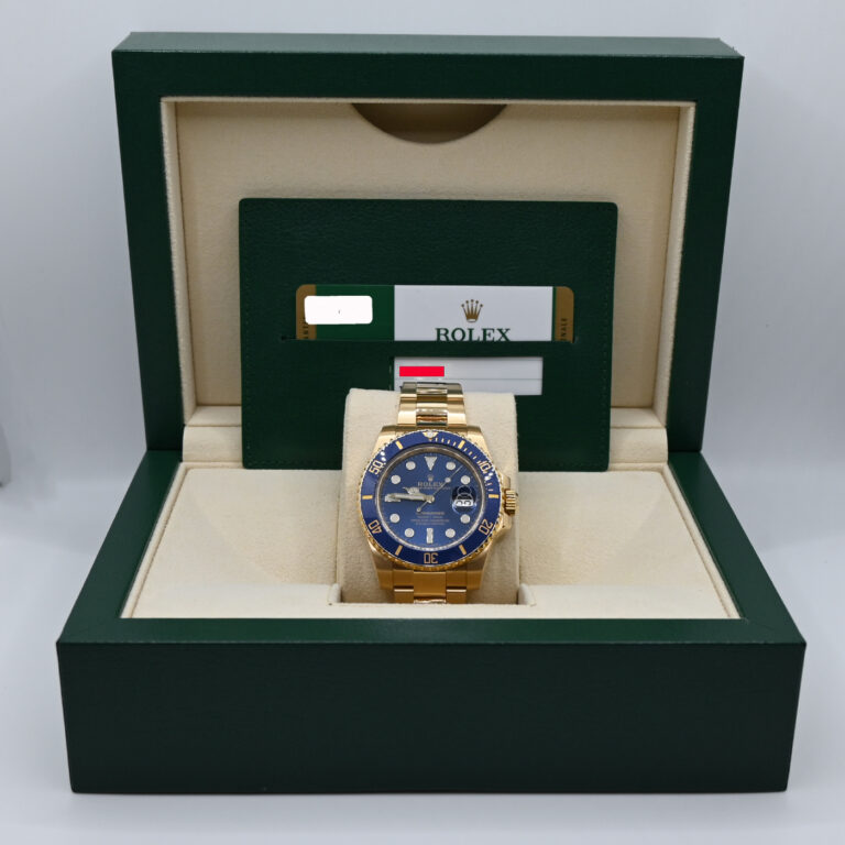 10 rolex submariner 40mm oro amarillo 116618lb 9368