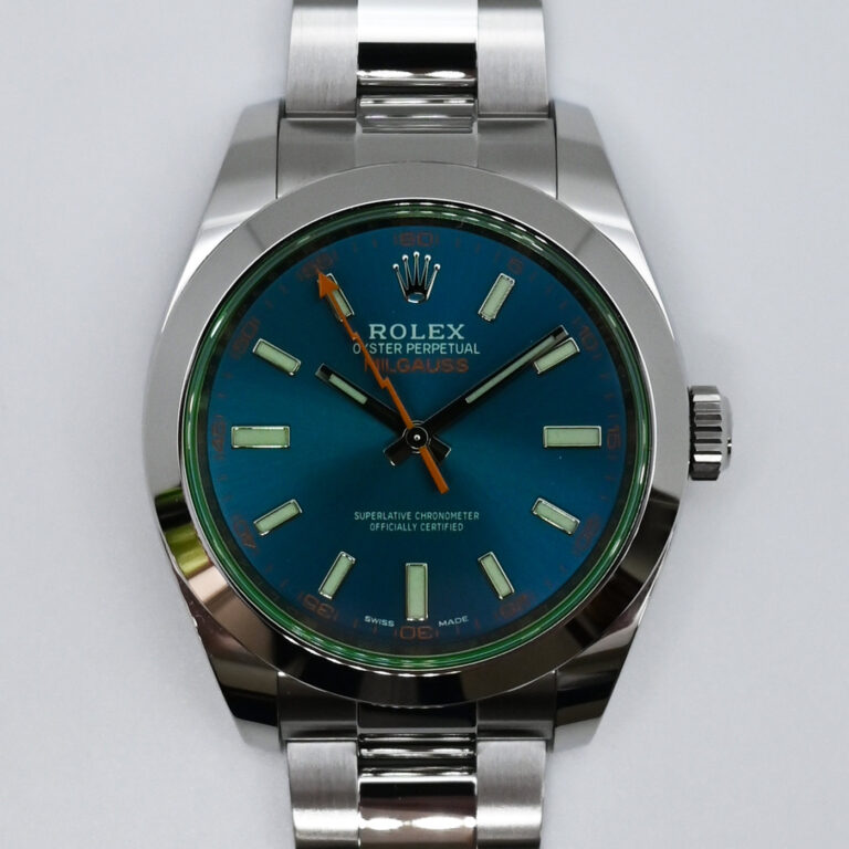 2 Rolex Milgauss blue 116400GV 9375_resultado