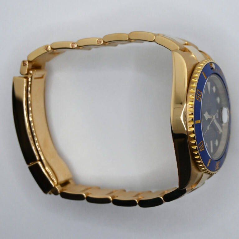 5 rolex submariner 40mm oro amarillo 116618lb 9368