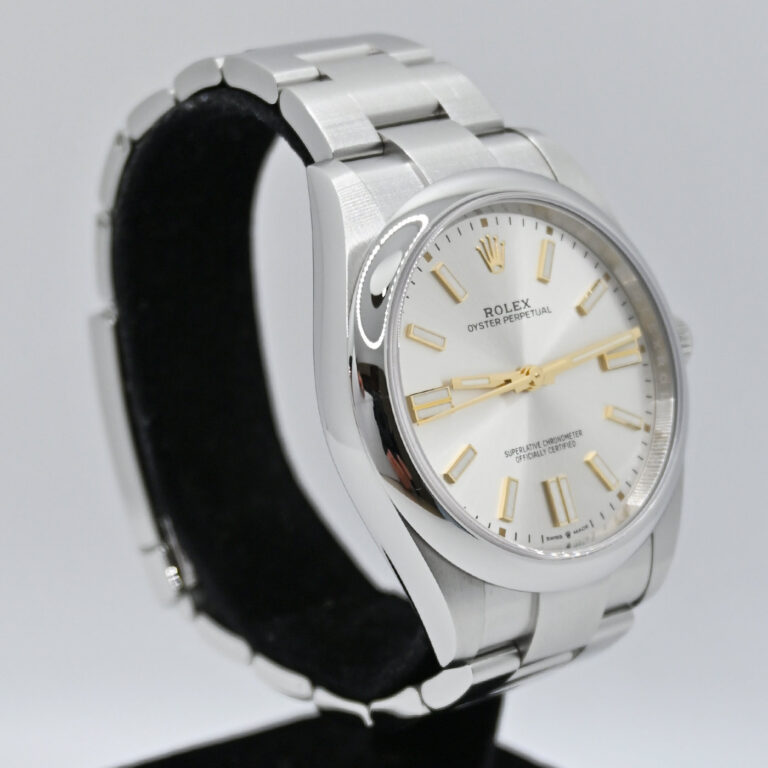 6 Rolex oyster perpetual 41mm silver 124300 9371_resultado