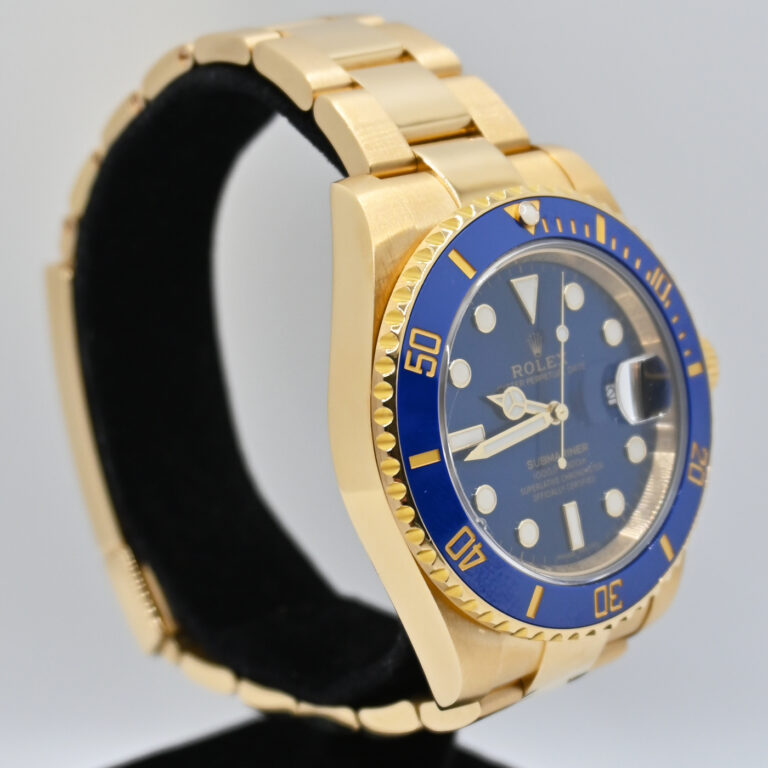 6 rolex submariner 40mm oro amarillo 116618lb 9368