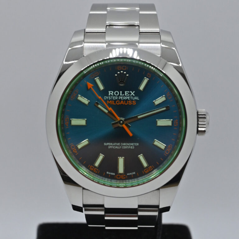7 Rolex Milgauss blue 116400GV 9375_resultado