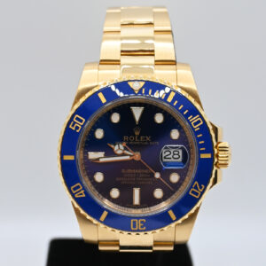 7 rolex submariner 40mm oro amarillo 116618lb 9368