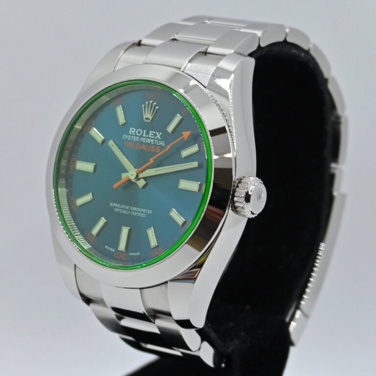 8 Rolex Milgauss blue 116400GV 9375_resultado