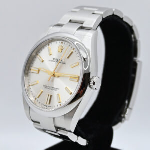 8 Rolex oyster perpetual 41mm silver 124300 9371_resultado