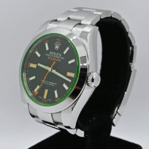 8 rolex milgauss green 116400gv 9352_resultado