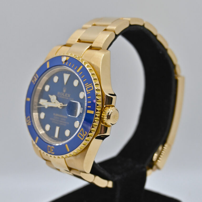 8 rolex submariner 40mm oro amarillo 116618lb 9368