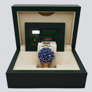 10 rolex submariner date 41mm acero y oro azul 126613lb 9391_resultado