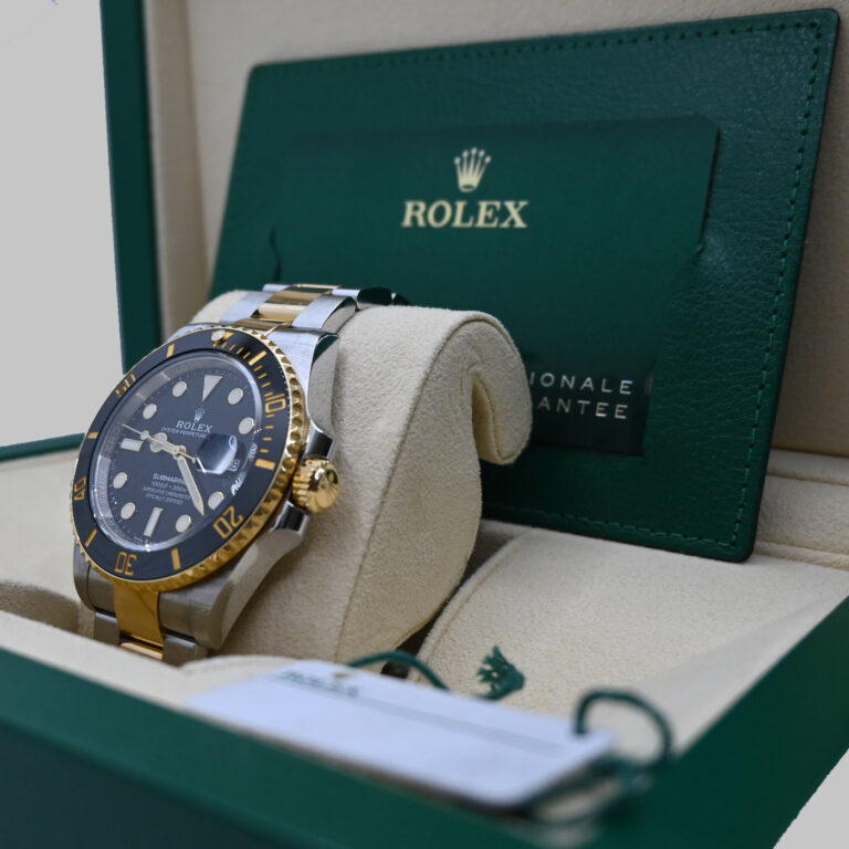 12 rolex submariner 41mm negro acero y oro 126613LN_resultado