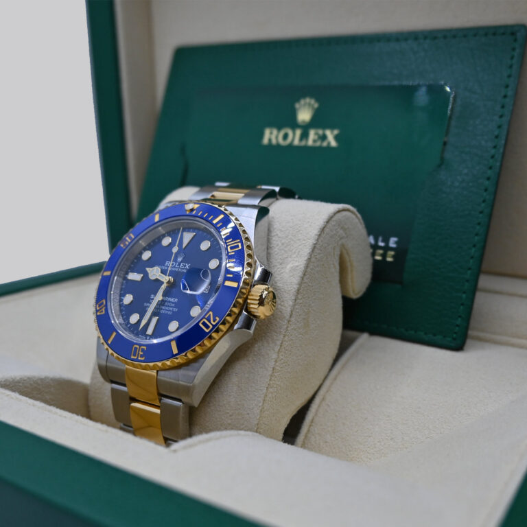 12 rolex submariner date 41mm acero y oro azul 126613lb 9391_resultado