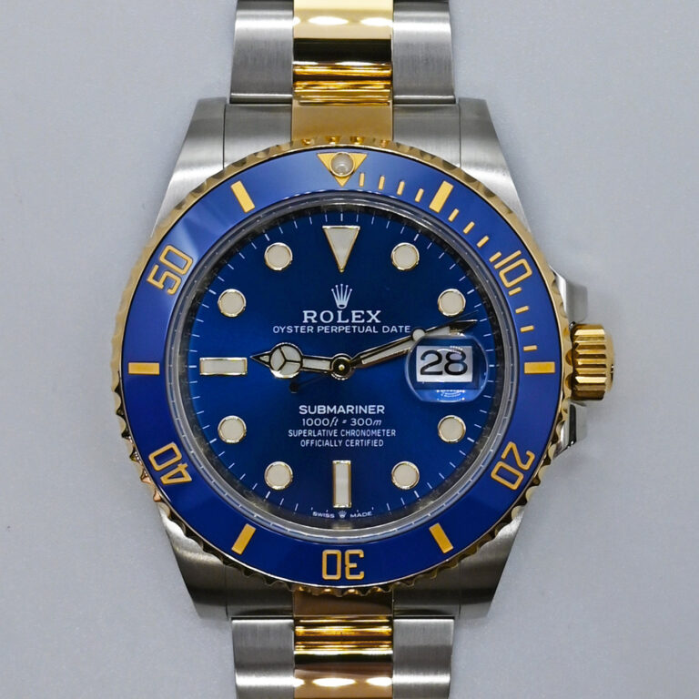 2 rolex submariner date 41mm acero y oro azul 126613lb 9391_resultado