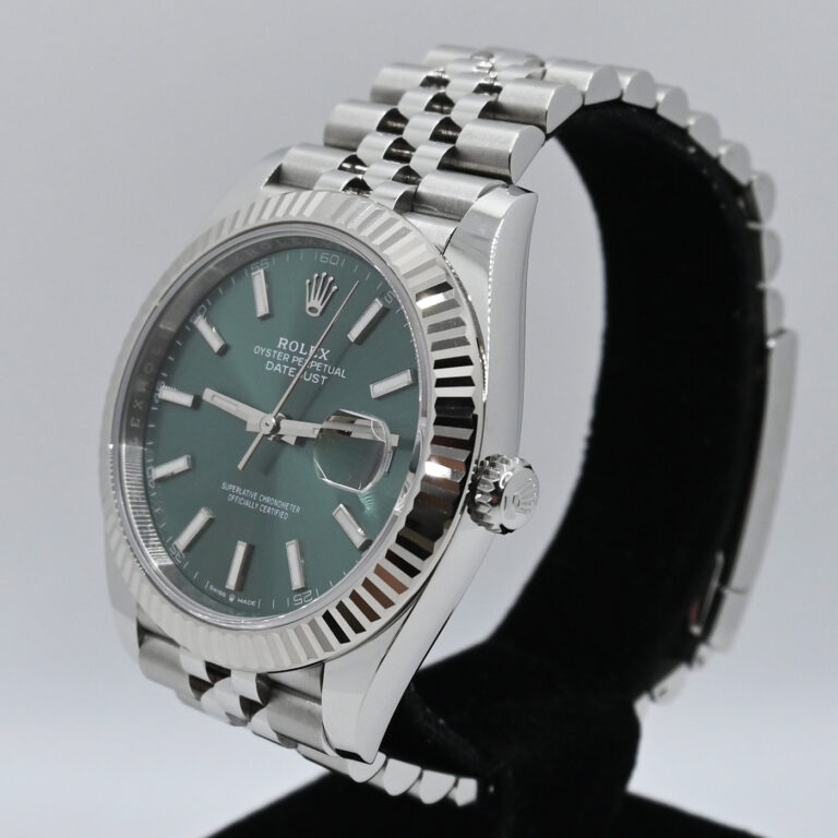 8 rolex datejust 41mm 126334 mint green 9416_resultado