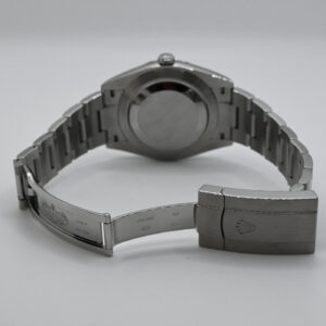 7 rolex oyster perpetual azul 124300 41mm 9449