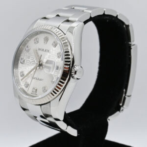 8 rolex datejust 36 gris brillantes 116234 9400 oyster_resultado